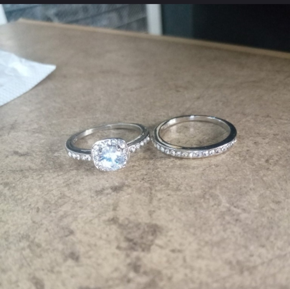 Sterling Silver Ring Set
